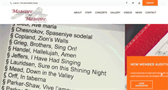 Desktop Screenshot of measure-for-measure.org